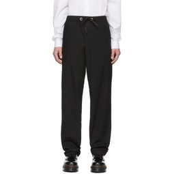 Black McQ Swallow Loose Trousers 192114M191002