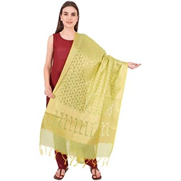 Mela Bazaar Banarsi Dupatta on Chanderi Silk by Cotton
