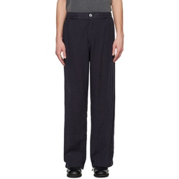 Navy Travel Trousers 241505M191000