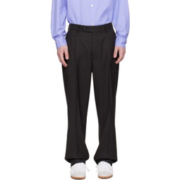 Brown Formal Trousers 241505M191009