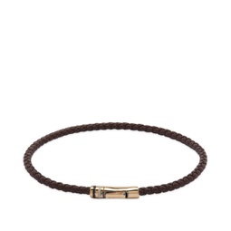 Miansai Juno Leather Bracelet Brown