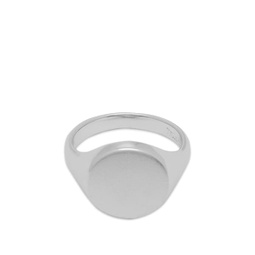 Miansai Miansai Wells Signet Ring Silver