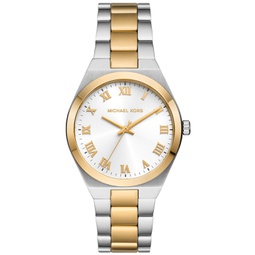 Womens Lennox Three-Hand Two-Tone Stainless Steel Watch 37mm