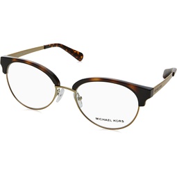 Michael Kors ANOUK MK3013 Eyeglass Frames 1157-52 - Dk Tortoise/gold MK3013-1157-52