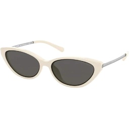 Michael Kors MK2109U PERRY Cat Eye Sunglasses For Women + BUNDLE with Designer iWear Eyewear Care Kit Care Kit