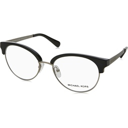 Michael Kors ANOUK MK3013 Eyeglass Frames 1142-52 - Black/silver Iridescent MK3013-1142-52