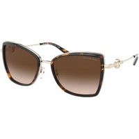 Michael Kors MK1067B Corsica Butterfly Sunglasses for Women + BUNDLE With Designer iWear Eyewear Kit