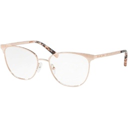 Michael Kors MK3018 NAO Square Eyeglasses For Women + BUNDLE with Designer iWear Eyewear Care Kit Care Kit