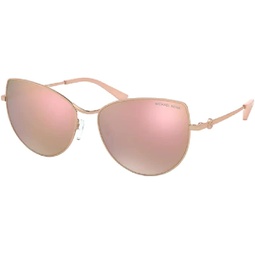 Michael Kors MK1062 Cat Eye Sunglasses for Women + BUNDLE With Designer iWear Eyewear Kit