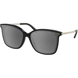 Michael Kors MK2079U ZERMATT Square Sunglasses For Women+ BUNDLE With Designer iWear Eyewear Kit
