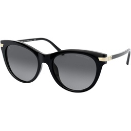 Michael Kors Bar Harbor Grey Gradient Cat Eye Ladies Sunglasses 0MK2112U 3332T354