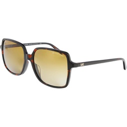 Michael Kors ISLE OF PALMS MK2098U Sunglasses 3781T5-56 -, Grey Brown Gradient MK2098U-3781T5-56