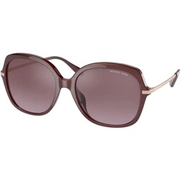 Michael Kors Geneva MK2149U Square Sunglasses for Women + BUNDLE With Designer iWear Eyewear Kit