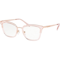 Michael Kors MK3032-3417 Eyeglass Frame COCONUT GROVE ROSE GOLD/PINK TRANSPARE w/DEMO LENS 51mm