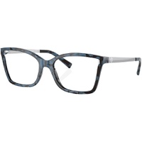 Michael Kors MK 4058 3333 Blue Tortoise Plastic Cat-Eye Eyeglasses 52mm