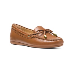 sutton moc womens leather slip on moccasins