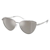 womens cortez 59mm silver sunglasses mk1140-18936g-59