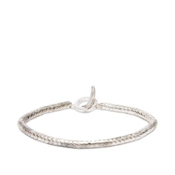 Mikia Snake Bracelet Silver