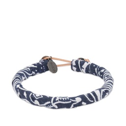Mikia Bandana Bracelet Navy