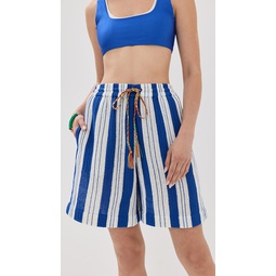 Elasticated Waist Stripe Shorts