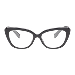Black Cat-Eye Glasses 241209F004000