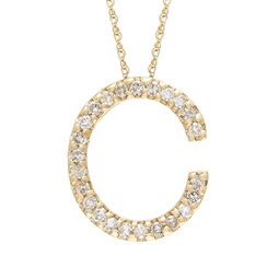 diamond c (yg/with chain) initial