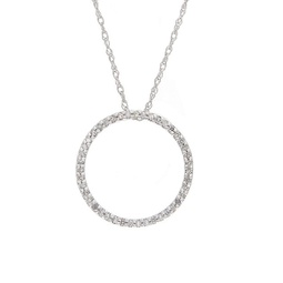 diamond necklace (wg/with chain)