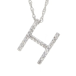diamond h (wg/with chain)