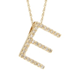 diamond e (yg/with chain) initial