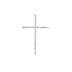 diamond cross pendant (wg/sc)
