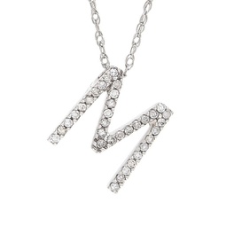 diamond m (wg/with chain)