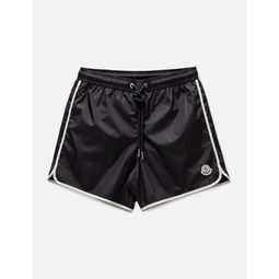 Logo Patch Swim Shorts