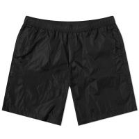 Moncler Badge Logo Swim Shorts Black