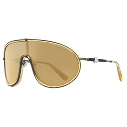 unisex vangarde sunglasses ml0222 57l amber/gunmetal 0mm
