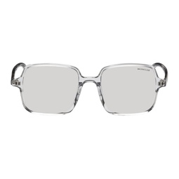 Transparent Shadorn Sunglasses 222111M134005