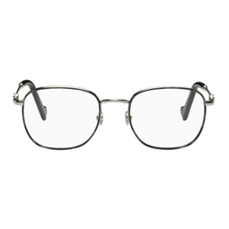 Silver Shiny Glasses 222111M133004