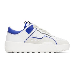 Blue Promyx Space Sneakers 222111M237010
