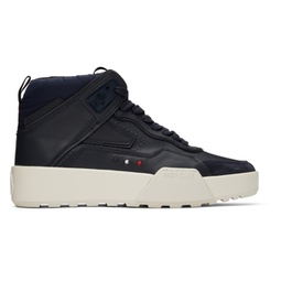 Navy Promyx Space High Sneakers 221111M236002