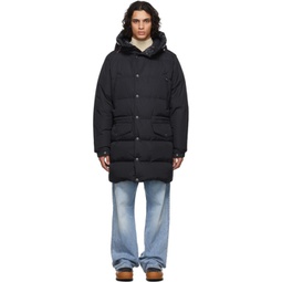Navy Commercy Down Parka 212111M178078