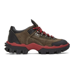 Brown Henry Hiking Boots 212111M237012