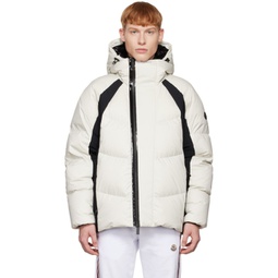 White Korovin Down Jacket 222111M178036