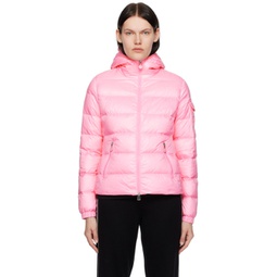 Pink Gles Down Jacket 231111F061014