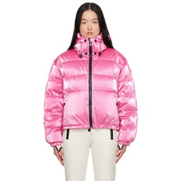 Pink Moselotte Down Jacket 231111F061001