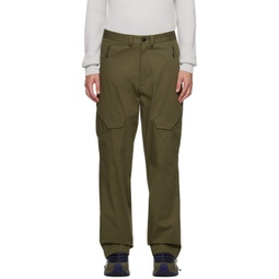 Green Patch Cargo Pants 232111M191035