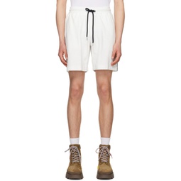 White Drawstring Shorts 231111M193040