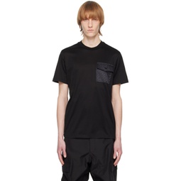 Black Crewneck T-Shirt 231111M213096