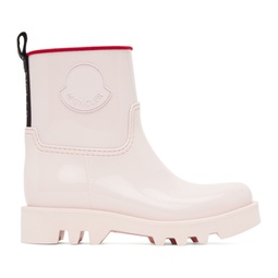 Pink Ginette Rain Boots 231111F113002