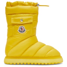 Yellow Gaia Pocket Down Boots 231111F114002