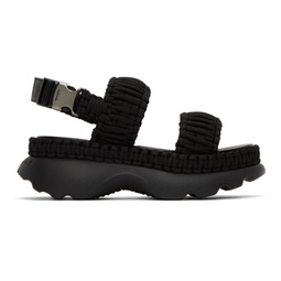 Black Belay Sandals 231111F124002