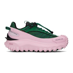 Green & Pink Trailgrip GTX Sneakers 232111M237008